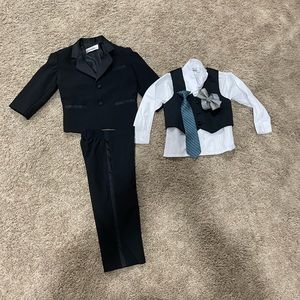 2t toddler tuxedo